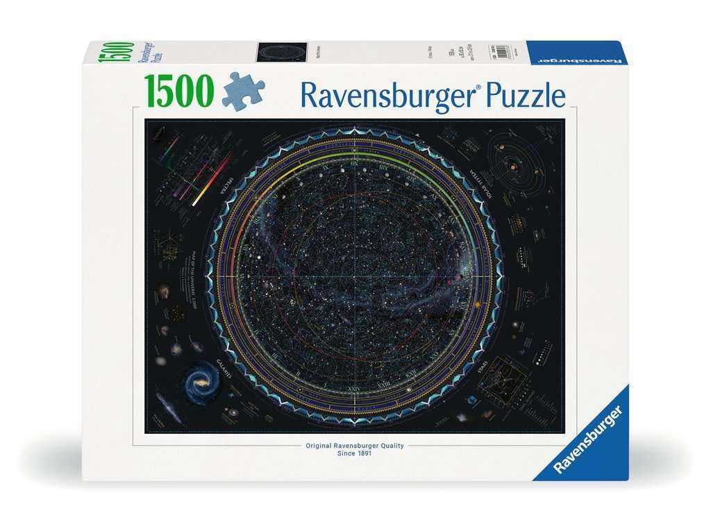 Ravensburger Map of The Universe 1500 Piece Jigsaw Puzzle for Adults | Unique, Pieces | Anti-Glare Surface | FSC Certified, Eco-Friendly | Amazon Exclusive Ravensburger