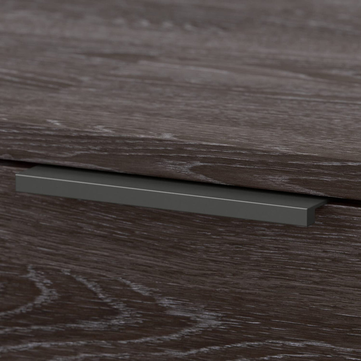 Bush Furniture Atria Bedroom 6 Drawer Dresser, Modern Hickory Bush Business Furniture