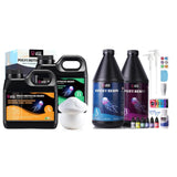 LET'S RESIN Polyurethane Resin & 1 Gallon Epoxy Resin Kit with Color Pigment, Crystal Clear & No Bubble Epoxy Kit LET'S RESIN