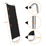 Gardenature Trampoline Slide Universal Trampoline Ladder with Handles for Toddler Strong Tear Resistant Fabric Climber Trampoline Accessories for Kids Gardenature