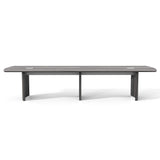 Safco Medina Table, 12', Gray Steel Safco