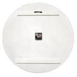 Elegant Designs HG2003-WWH Wood Plank 23" Large Coastal Rustic Wall Clock, White Wash Elegant Designs