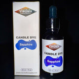 Sapphire Liquid Candle Dye Concentrated (1 oz Bottle with Dropper) Virginia Candle Supply