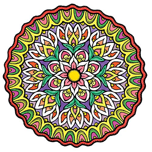 Creative Haven Magical Mandalas Coloring Book: By the Illustrator of the Mystical Mandala Coloring Book (Adult Coloring Books: Mandalas) Dover Publications