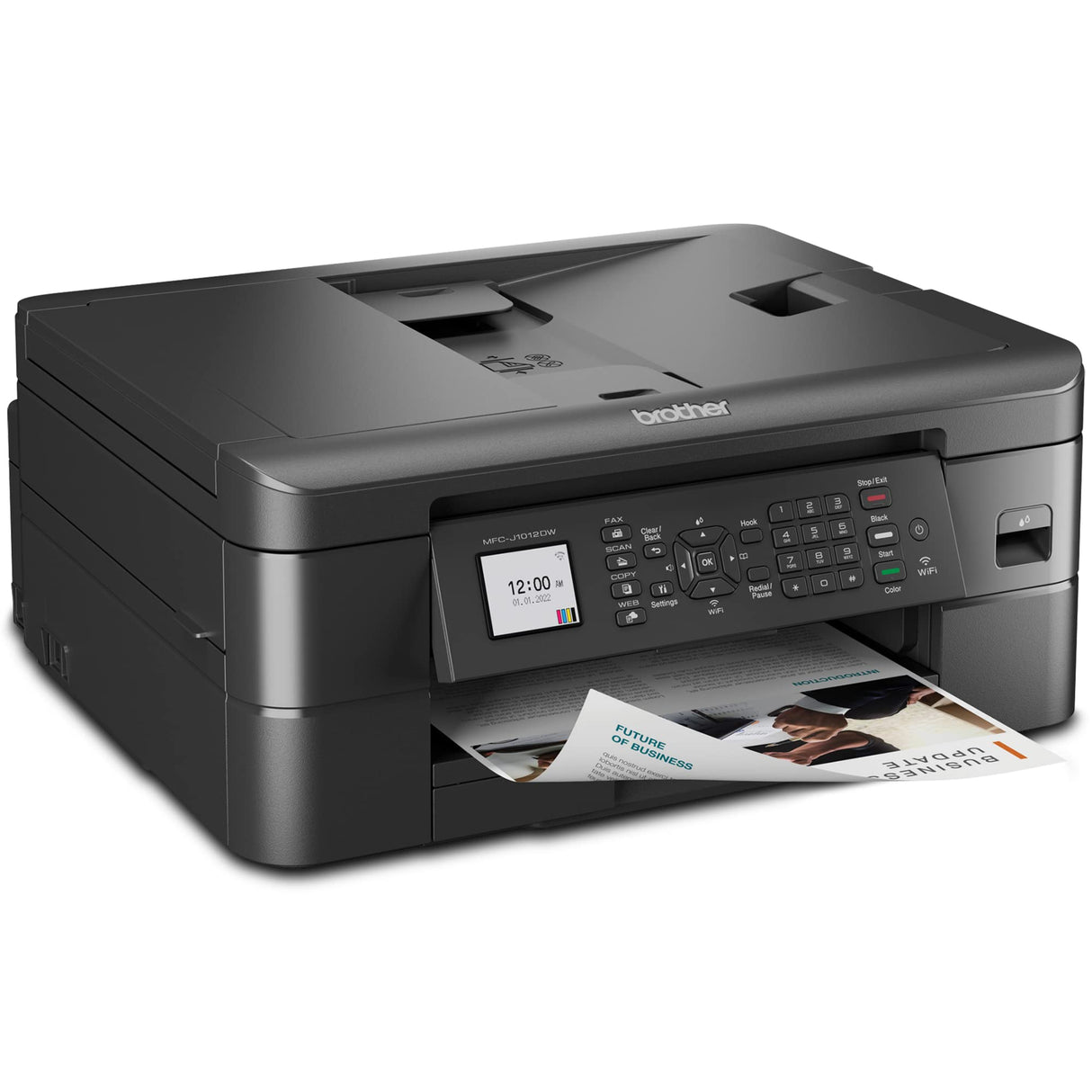 Brother MFC-J1012DW Wireless Colour Inkjet All-in-One Printer with Mobile Device and Duplex Printing, for Home Office and Personal Use, Refresh Subscription Ready Brother