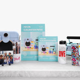 PYD Life 110 Sheets Sublimation Paper Blanks 8.5"x11" Heat Transfer Paper for Sublimation Blanks Tumblers Mugs Cups T-shirt Bags 120 g PYD Life