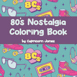 80's Nostalgia Coloring Book WoodArtSupply