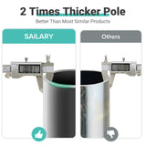 Heavy Duty 10 X 20 Ft Easy to Assemble Metal Car Canopy Shelter with Reinforced Steel Cables, Outdoor Portable Garage for Car, Boat Tent, Green SAILARY