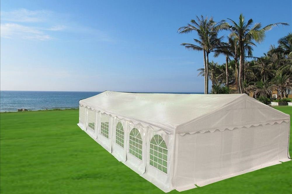 Delta 40'x20' Fire Retardant (FR) PVC Party Tent,Wedding Tent Canopy,Outdoor Event Shelter,Garden Gazebo,with Waterproof Top,Galvanized Steel Poles,Carry Bags DELTA