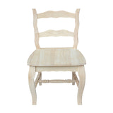 International Concepts C-9209P Versailles Side Chair, Unfinished IC International Concepts
