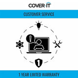 Metal Outdoor Galvanized Steel Storage Shed with Lockable Doors for Backyard or Patio Storage of Bikes, Grills, Supplies, Tools, Toys, for Lawn, Garden, and Camping, Tan (8x6) Cover-It