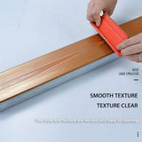 4 Pieces Wood Graining Tool,Wood Grain Tool, Rubber Wood Pattern Graining Knurling Tool On All Surfaces HUIKANGSHENG