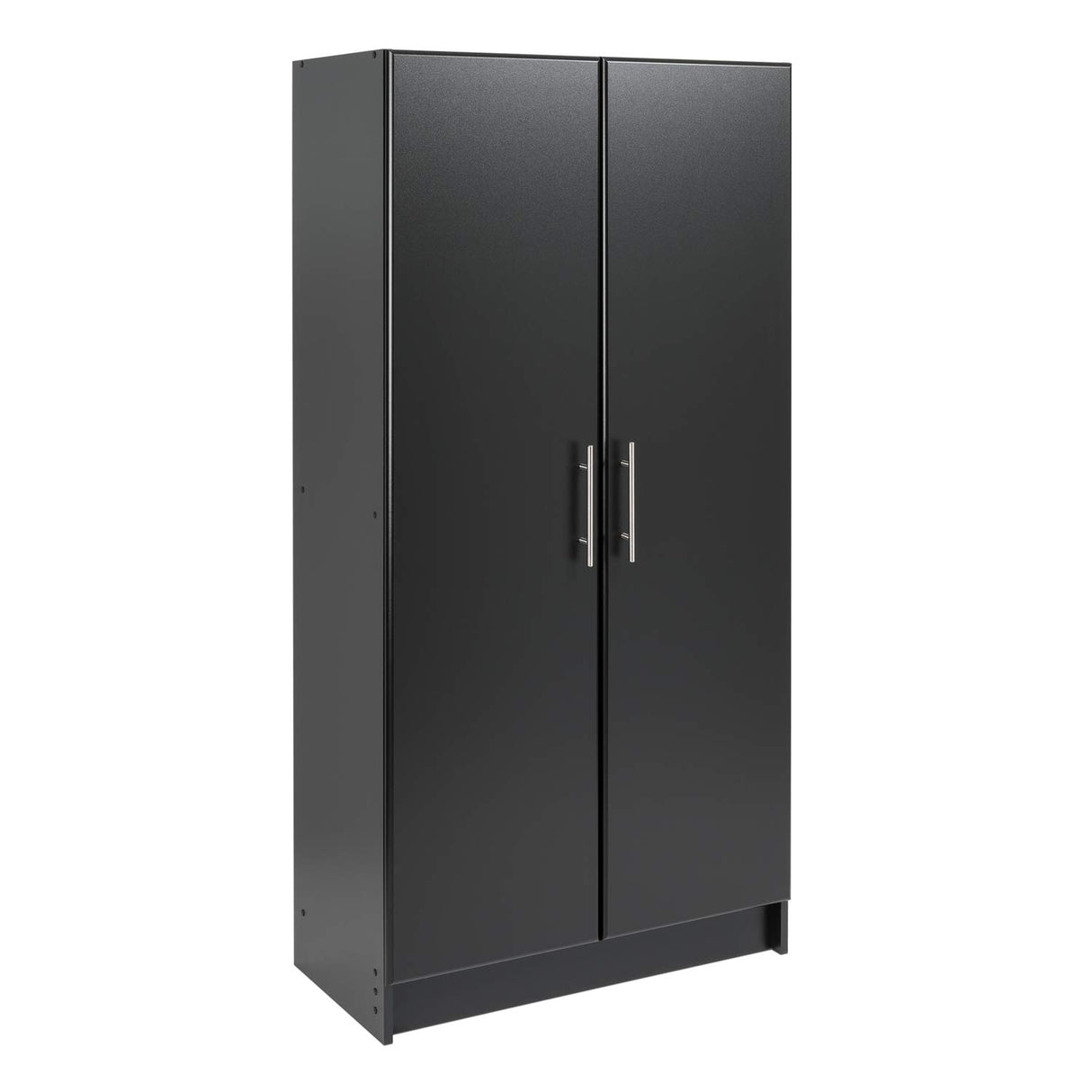 Prepac Elite Functional 6-Piece Garage Cabinets and Storage System Set D, Simplistic Garage Closet Shop Cabinets 16" D x 96" W x 89" H, Black, BRSX-1013-6M Prepac
