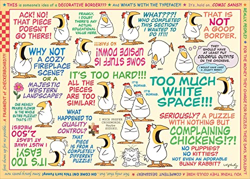 Puzzle Complaints: 500 Pieces (Boynton for Puzzlers) WoodArtSupply