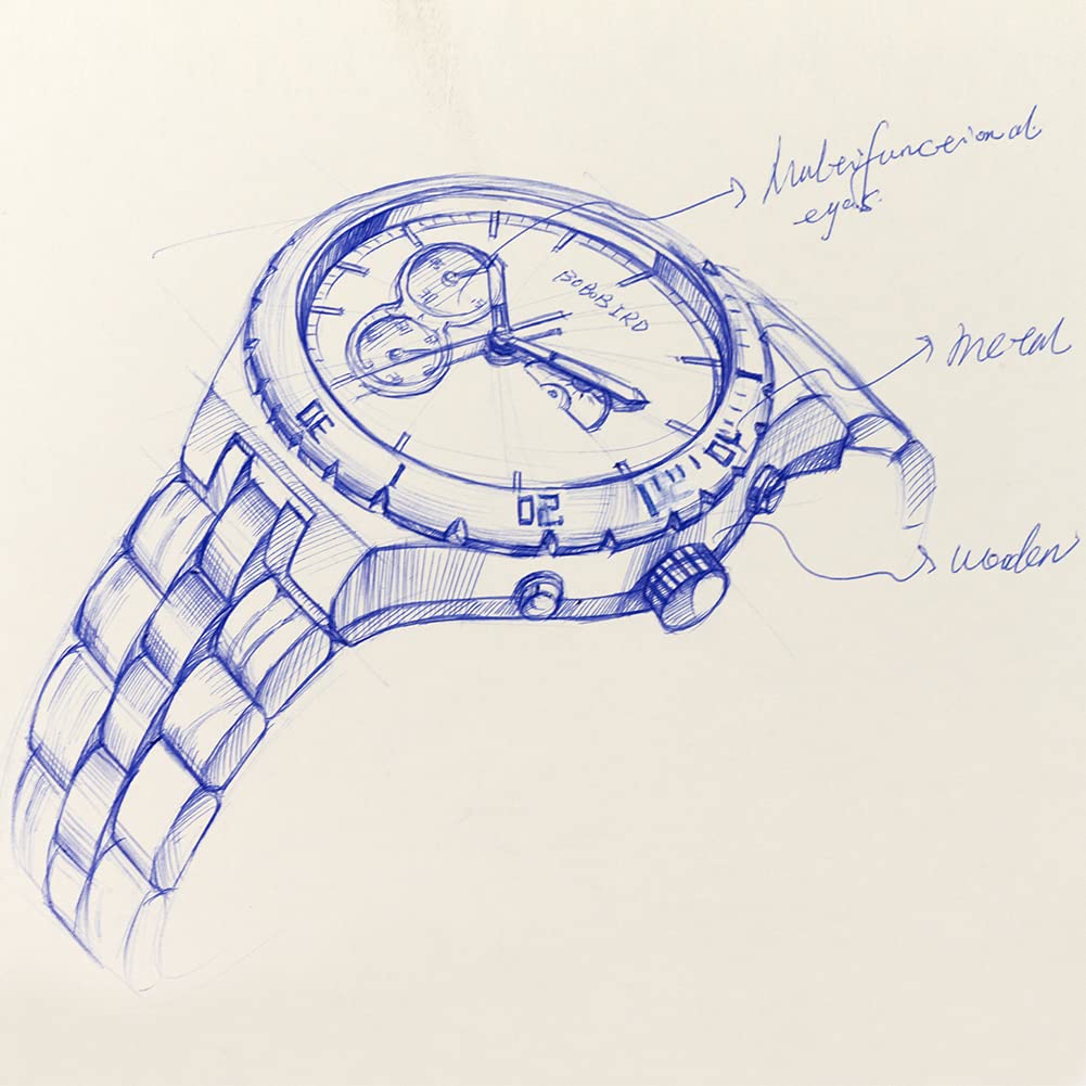 2win Mens Personalized Engraved Wooden Watches Fashion Multifunction Custom Watch Birthday Anniversary Wood Watches for Husband Boyfriend Dad Him Son with Gift Box (A-for Son from Mom) 2win