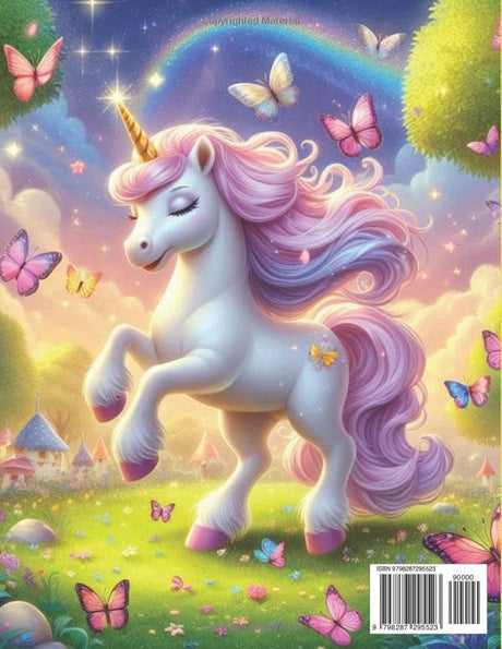 Cute Unicorns - Coloring Book for Kids WoodArtSupply