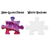 Antelope - 1000 Piece Rainbow Puzzle for Adults, Hue Wormhole Jigsaw Puzzles 1000 Pieces,1000 Piece Round Puzzles, Wormhole Puzzles, High Resolution, Matte Finish, Smooth Edging, No Dust, 3D Puzzle ANTELOPE