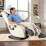 Human Touch WholeBody 7.1 Living Room Recliner Massage Chair - Full Body Professional Grade Personal Massage - Relaxation w Heat for Targeted Stress + Muscle Pain Relief with Foot Calf - Bone Human Touch