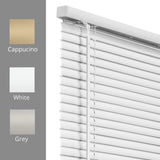 CHICOLOGY Blinds for Windows , Mini Blinds , Window Blinds , Door Blinds , Blinds & Shades , Camper Blinds , Mini Blinds for Windows , Horizontal Window Blinds , Gloss White, 34"W X 60"H CHICOLOGY