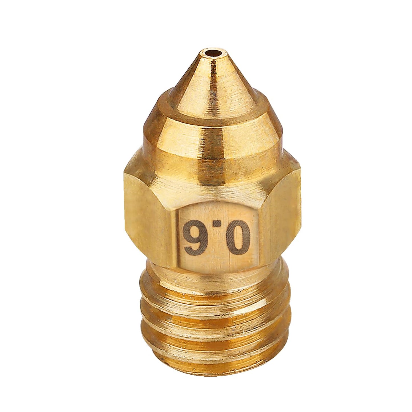 DUROZZLE MK8 Nozzles 3D Printer Brass Nozzles Kit 0.4mm 0.6mm 0.8mm with Storage Box for Ender 3, Ender 5, CR-10, Elegoo Neptune 3, Sovol SV06 and More, Pack of 10