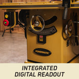 Powermatic 10-Inch Table Saw, Extension Table, 50-Inch Rip, 3 HP, 1Ph 230V (‎Model PM2000B) Powermatic