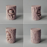 Japleed Bear Honey Silicone Molds for Candles Soap Resin Plaster, 3D Animal Fondant Chocolate Cake Decorating Mold, Cute Bear Pillar Candle Molds for Candle Making, DIY Art Craft Home Decor japleed