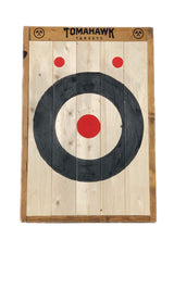 2-Ring Foldable Axe and Knife Throwing Target WoodArtSupply