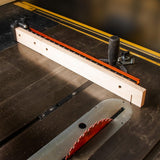 O’SKOOL Miter Gauge Extension Fence System with Standard Slot and Stop Holes,Telescoping Fence and Flip Stop O'SKOOL