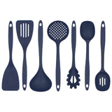 Glad Cooking Kitchen Utensils Set – 7 Pieces, Nylon Tools for Nonstick Cookware, Blue Glad