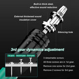 Concrete Manual Nail Gun Kit with 200 Round Nails, Mini Steel Nail Gun, Pistola De Clavos, Air Nailer Combo Kit, Pistola de Fijación - Easy to Use with Protective Gear Included QZQUFJ