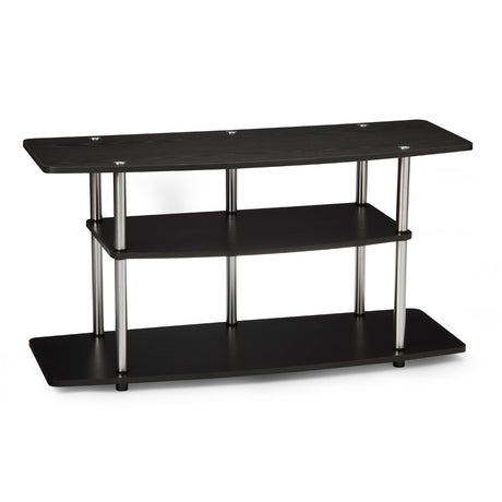 Convenience Concepts Designs2Go No Tools 46 inch 3 Tier Wide TV Stand, Black Convenience Concepts