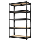 ZEUKMXOO Storage Shelves Garage Shelving Unit Heavy Duty,Metal Racks for Stoage 60 inchs,5 Tier Garage Organization, Adjustable Steel Rack for Closet, Pantry, Warehouse,2000LB ZEUKMXOO