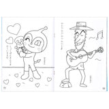 Sun-Star Stationery 4620008B Anpanman Coloring Book, B5, Blue SUN-STAR
