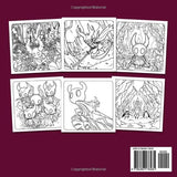 Insect Kingdom Coloring Book: Whimsical Game World Coloring Pages Featuring Tiny Bug Knights, Magical Beasts, and Fantasy Mazes for Adults and Teens to Destress Majosta