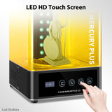 ELEGOO Mercury Plus 2.0 Large Wash and Cure Machine for LCD/SLA/DLP 3D Printing Models Cure Box with Rotary Curing Turntable and Washing Bucket ELEGOO