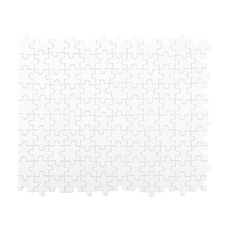 1000Pcs Wooden Blank Puzzle Sublimation Blanks Transfer Wood Puzzle Transfer Craft Puzzle Sublimation Blank Puzzle Freeform Blank Puzzle DIY Jigsaw Puzzles White Ordinary Customize Lurrose