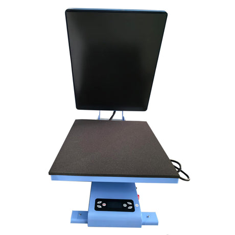 H-E Newly Developed Easy Heat Press 16x20in Fully Automatic Control 16in x 20in Heat Press Machine Industrial Quality Digital Sublimation Heat Transfer Machine for T-Shirt Thick Thin Fabrics, blue Decorwell