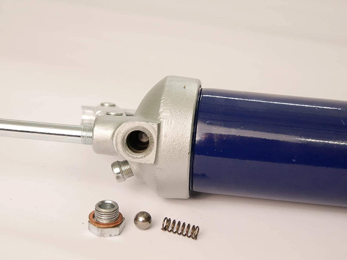 Lincoln 1147 Lever-Action Manual Grease Gun with 18-inch Whip Hose and Coupler, Heavy-Duty Follower Springs, Premium Dual Lip Follower, Jam Proof Toggle, Cast Pump Head, Precision-machined Plunger Lincoln