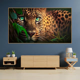 BOHADIY 5D Diamond Painting Kits for Adults,Animal Leopard Diamond Art Kits for Adult Beginner,DIY Full Drill Diamond Dots Paintings with Gem Art and Crafts for Adults Home Wall Decor 27.5 x15.7 inch BOHADIY