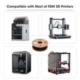 eSUN PLA Filament 1.75mm, High Toughness 3D Printer Filament Upgraded PLA Filament, Dimensional Accuracy +/- 0.03mm, 1KG Cardboard Spool (2.2 LBS) 3D Printing Filament for 3D Printers, Black eSUN