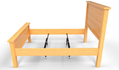 Bed Slats Center Support System | Adjustable Length & Height Tubular Steel with 4 Legs | Fits Full, Queen, King & California King Bed Frames Best Imported Products