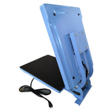 H-E Newly Developed Easy Heat Press 16x20in Fully Automatic Control 16in x 20in Heat Press Machine Industrial Quality Digital Sublimation Heat Transfer Machine for T-Shirt Thick Thin Fabrics, blue Decorwell