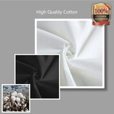 TOPDesign 1 | 3 | 6 | 12 | 24 Pack Super Strong Large 12oz Cotton Canvas Tote Bag, Reusable Grocery Shopping Fashionable Two-Tone Cloth Bags for Crafts, DIY Your Creative Designs (Pack of 1) TOPDesign