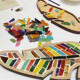 EOQIFJM Craft Kit for Adults - Porcelain Tile Mixed Colour Mosaic DIY Home Decoration Painting Art EOQIFJM