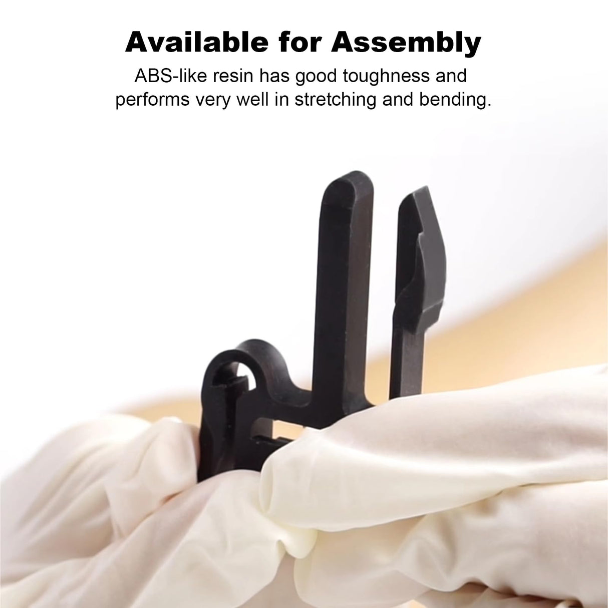 MAGFORMS Ultra Tough ABS-Like 3D Printer Resin ABS110, High Impact Resistance, Excellent Toughness and Strength, High Precision and Non-Brittle Photopolymer Resin for LCD DLP 3D Printing (Black, 1kg) Magforms