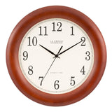La Crosse Technology 12.5 Inch Cherry Wood Atomic Analog Clock (WT-3122A-INT) La Crosse Technology