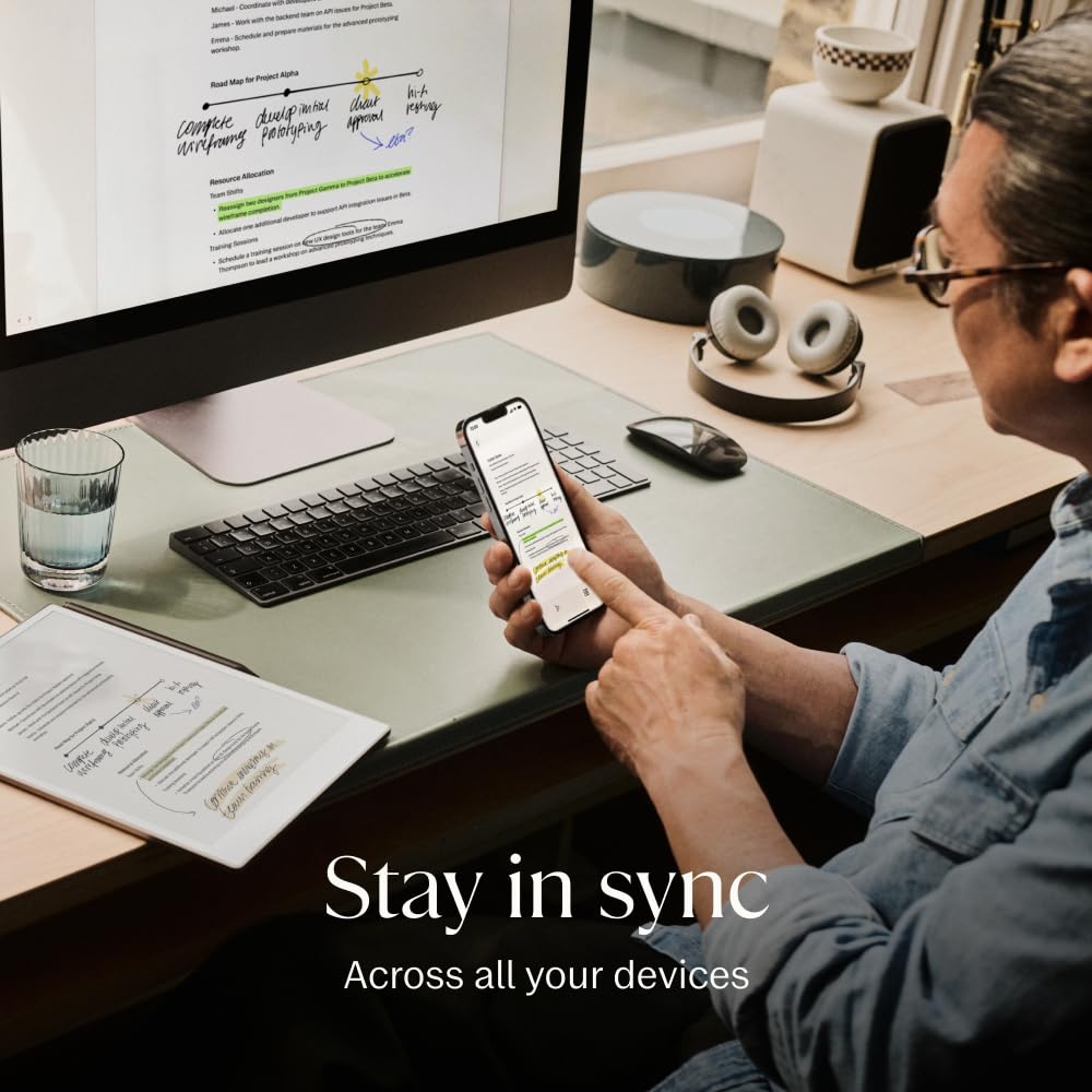 reMarkable Paper Pro Bundle – Includes 11.8” reMarkable Paper Tablet, and Marker Plus Pen with Eraser reMarkable