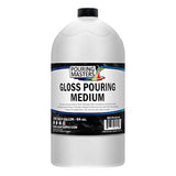 U.S. Art Supply Professional Gloss Pouring Medium 64oz (Half Gallon) - Improves Paint Flow & Cell Effects Creator, Viscosity Adjuster for Art Acrylic Painting U.S. Art Supply