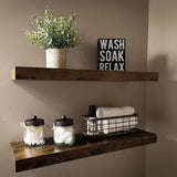 TIEYIPIN Farmhouse Small Metal Wire Storage Basket Bin, Rustic Home Storage Organizer with Wooden Bottom for Kitchen, Cabinets, Bathroom Counter, Pantry, Garage, Laundry Room - Black (4 Pack) TIEYIPIN