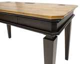 Martin Furniture IMSA384 Executive, Writing Table, Office Desk, Brown Martin Furniture